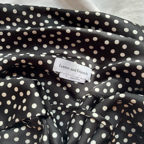 Lovers & Friends Polka Dot Midi Dress - Picture 4 of 4